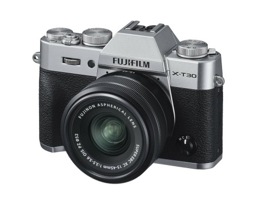 Цифровий фотоапарат Fujifilm X-T30 XC 15-45mm F3.5-5.6 Kit Silver (16619126)