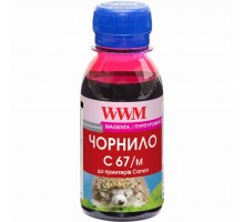 Чорнило WWM Canon PFI-107M 100г Magenta (C67/M-2)