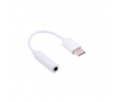 Перехідник Lapara USB Type-C Male - Audio AUX mini jack 3,5 mm Female (LA-Type-C-Audio-3.5mm white)