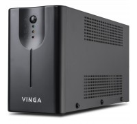 Пристрій безперебійного живлення Vinga LED 600VA metal case (VPE-600M)
