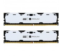 Модуль пам'яті для комп'ютера DDR4 16GB (2x8GB) 2400 MHz Iridium White GOODRAM (IR-W2400D464L15S/16GDC)