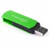 USB флеш накопичувач eXceleram 16GB P2 Series Green/Black USB 2.0 (EXP2U2GRB16)