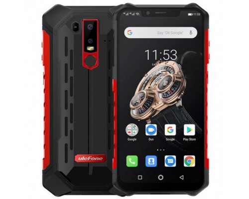 Мобільний телефон Ulefone Armor 6S 6/128Gb Black Red (6937748732907)