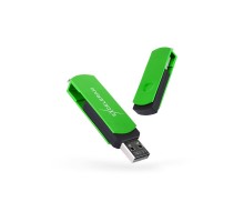 USB флеш накопичувач eXceleram 32GB P2 Series Green/Black USB 2.0 (EXP2U2GRB32)