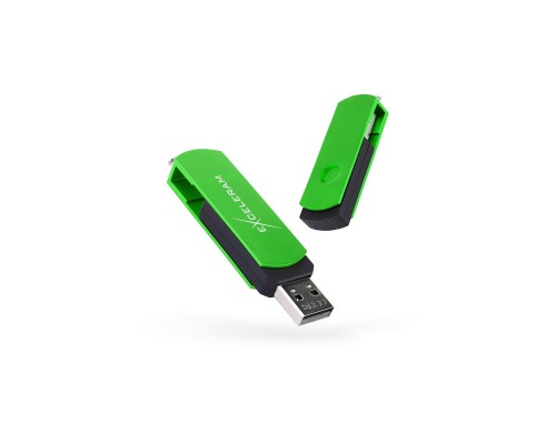 USB флеш накопичувач eXceleram 32GB P2 Series Green/Black USB 2.0 (EXP2U2GRB32)