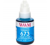 Чорнило WWM Epson L800 140г Cyan (E673C)