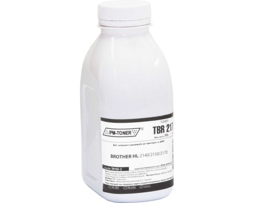 Тонер Brother HL-2140/2150/2170, 70г Black IPM (TB102-2)