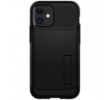 Чохол до моб. телефона Spigen iPhone 12 mini Slim Armor, Black (ACS01545)