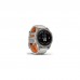 Смарт-годинник Garmin fenix 7 Pro Saph Solar, Ti w/Fog Gry/Ember Orange Band, GPS (010-02777-21)