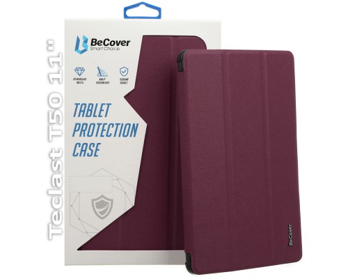 Чохол до планшета BeCover Smart Case Teclast T50 11" Red Wine (709901)