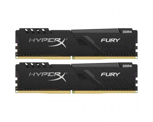 Модуль пам'яті для комп'ютера DDR4 32GB (2x16GB) 2400 MHz Fury Black Kingston (HX424C15FB4K2/32)