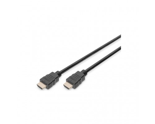 Кабель мультимедійний HDMI to HDMI 1.0m UHD 4K Digitus (AK-330107-010-S)