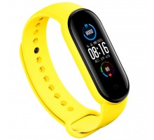 Ремінець до фітнес браслета BeCover Silicone для Xiaomi Mi Smart Band 5 Yellow (705073)