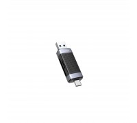 Зчитувач флеш-карт Orico TF+SD Dual Port USB2.0 (CA913763)