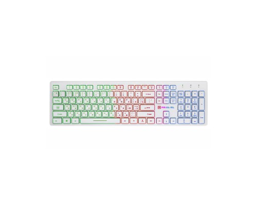 Клавіатура REAL-EL 7070 Comfort Backlit, white