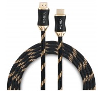 Кабель мультимедийный HDMI to HDMI 10.0m v2.0b HDR10 Vinga (VCPHDMI20BPR10)