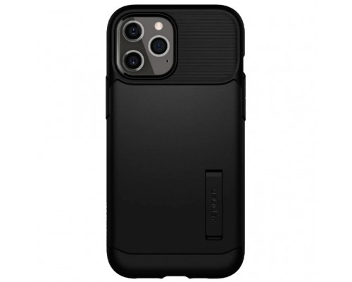 Чехол для моб. телефона Spigen iPhone 12 Pro Max Slim Armor, Black (ACS01479)