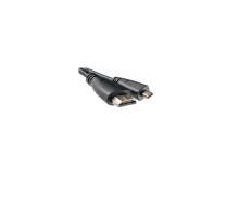 Кабель мультимедийный HDMI A to HDMI D (micro), 0.5m PowerPlant (KD00AS1241)