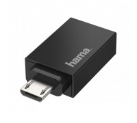 Перехідник OTG USB 2.0 AF to Micro 5P Hama (00200307)