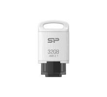 USB флеш накопичувач Silicon Power 32GB C10 White USB 3.1 / Type-C (SP032GBUC3C10V1W)