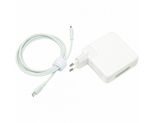 Блок живлення до ноутбуку PowerPlant APPLE 220V, 20V 87W 3A (USB-C) (AP87USBC)