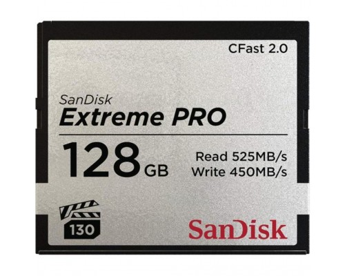 Карта памяти SanDisk 128GB Compact Flash eXtreme Pro (SDCFSP-128G-G46D)