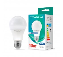 Лампочка TITANUM A60 10W E27 3000K (TLA6010273)
