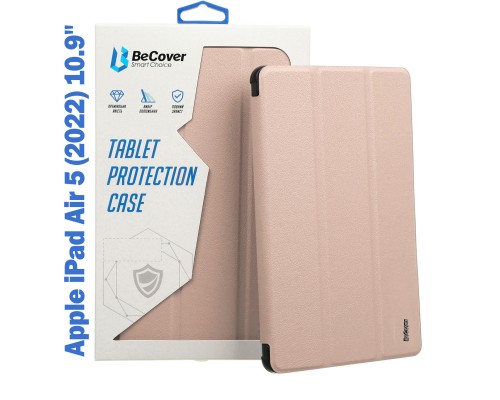 Чохол до планшета BeCover Magnetic Apple iPad Air 5 (2022) 10.9" Pink (708530)