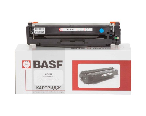 Картридж BASF для HP LJ Pro M452dn/M452nw/M477fdn Cyan (KT-CF411A)