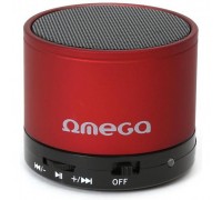 Акустична система OMEGA Bluetooth OG47R red (OG47R)