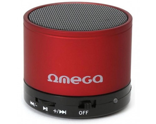 Акустична система OMEGA Bluetooth OG47R red (OG47R)