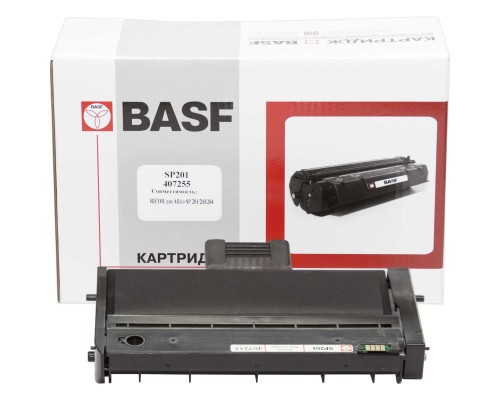 Тонер-картридж BASF Ricoh Aficio SP201/SP203/SP204, Black 407255 (KT-SP201-407255)