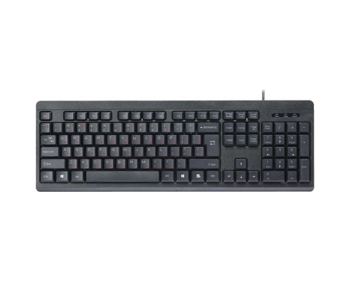 Клавіатура Maxxter KB-112-U USB Black (KB-112-U)
