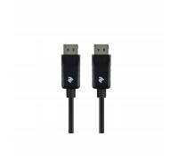 Кабель мультимедійний DisplayPort to DisplayPort 1.0m 2E (2E-W1703)