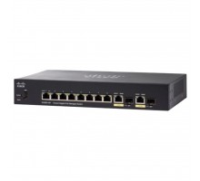 Комутатор мережевий Cisco SG350-10P-K9-EU