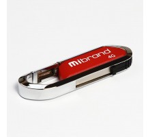 USB флеш накопитель Mibrand 4GB Aligator Red USB 2.0 (MI2.0/AL4U7DR)