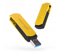 USB флеш накопичувач eXceleram 64GB P2 Series Yellow2/Black USB 3.1 Gen 1 (EXP2U3Y2B64)