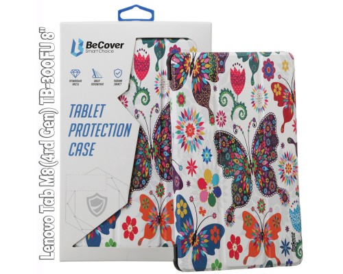 Чохол до планшета BeCover Smart Case Lenovo Tab M8(4rd Gen) TB-300FU 8" Butterfly (709215)