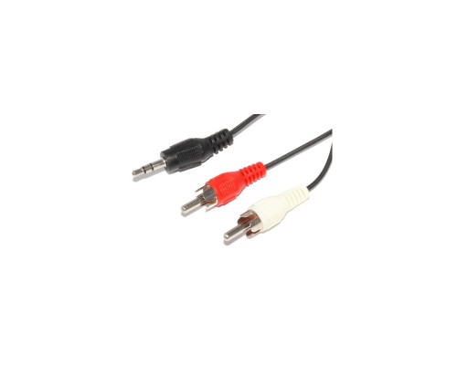 Кабель мультимедійний Jack 3.5mm папа/2RCA папа Atcom (10708)