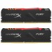 Модуль пам'яті для комп'ютера DDR4 32GB (2x16GB) 3600 MHz HyperX Fury RGB Kingston (HX436C17FB3AK2/32)