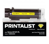 Тонер-картридж Printalist Xerox Ph6510N, WC 6515N, 106R03695 Yellow (Xerox-6510Y-PL)