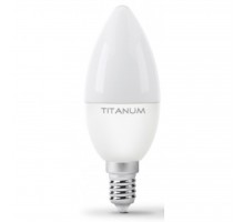 Лампочка TITANUM C37 6W E14 4100K 220V (TLС3706144)