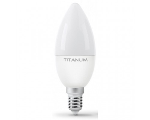 Лампочка TITANUM C37 6W E14 4100K 220V (TLС3706144)