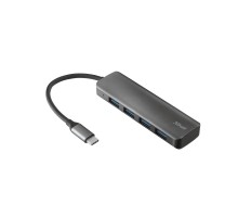 Концентратор Trust Halyx USB-C to 4-Port USB-A 3.2 ALUMINIUM (23328_TRUST)