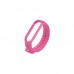 Ремінець до фітнес браслета BeCover Silicone для Xiaomi Mi Smart Band 5/6/7 Hot Pink (705556)