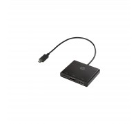 Концентратор HP USB-C to USB3.0/HDMI/Type-C (1BG94AA)