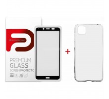 Чехол для моб. телефона Armorstandart Huawei Y5p Air Series Panel + Full Glue Glass (ARM58056)