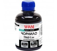 Чорнило WWM Epson WF-M5799DWF/WF-M5299DW 200г Black Pigmented (T9651/BP)