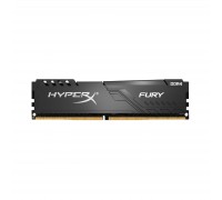 Модуль пам'яті для комп'ютера DDR4 16GB (4x4GB) 2400 MHz HyperX Fury Black Kingston Fury (ex.HyperX) (HX424C15FB3K4/16)