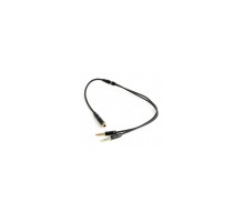 Кабель мультимедійний Jack 3.5mm F to 2 x Jack 3.5mm M Cablexpert (CCA-418M)